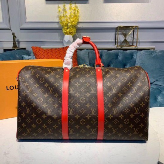 Replica Keepall Bandouliere 50 Monogram Red M44740