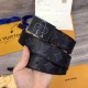 Replica Cintura Metropole 35mm Monogram Eclipse M0048T