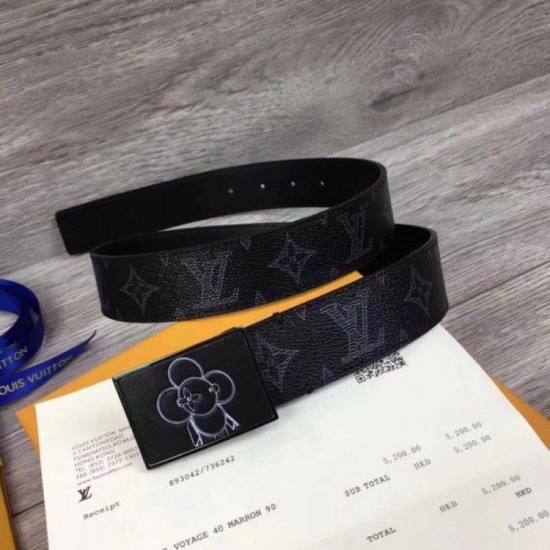Replica Cintura Metropole 35mm Monogram Eclipse M0048T