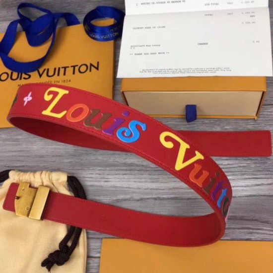 Replica Cintura Red New Wave 35mm M0096V