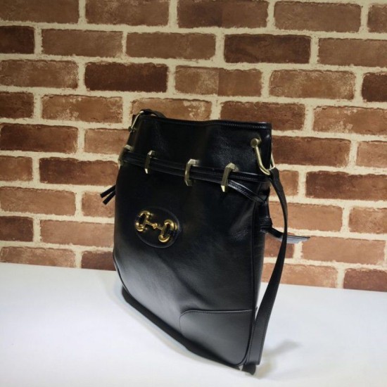 Replica Borsa 1955 Horsebit Messenger 602089 nera