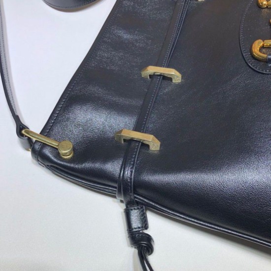 Replica Borsa 1955 Horsebit Messenger 602089 nera