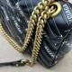 Replica The Hacker Project borsa piccola GG Marmont 443497 Nera