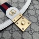Replica Ophidia Borsa piccola con manico superiore e Web 651055 Bianco