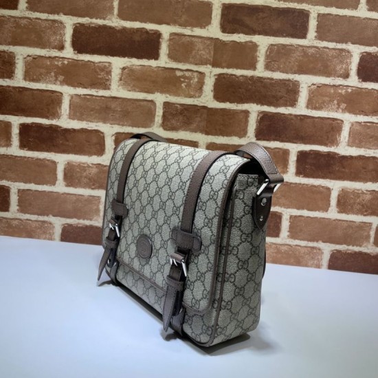 Replica Borsa a tracolla GG 658542 Marrone