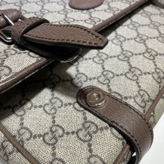 Replica Borsa a tracolla GG 658542 Marrone
