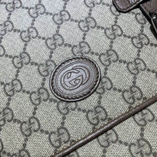 Replica Borsa a tracolla GG 658542 Marrone