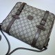 Replica Borsa a tracolla GG 658542 Marrone