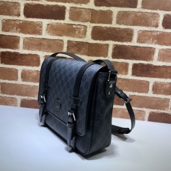 Replica Borsa a tracolla GG 658542 Nera