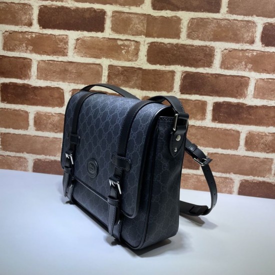 Replica Borsa a tracolla GG 658542 Nera