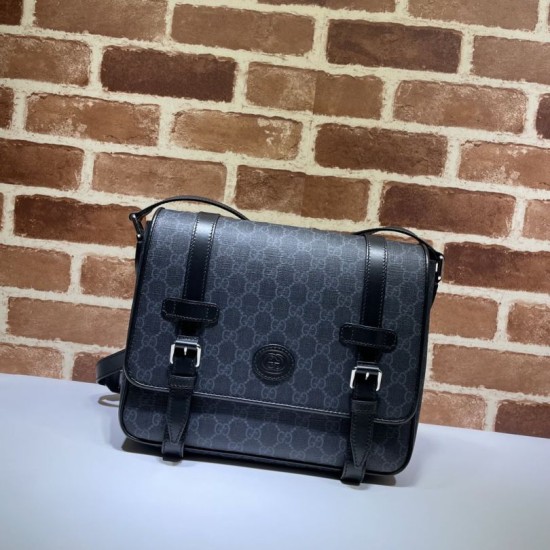 Replica Borsa a tracolla GG 658542 Nera