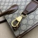 Replica Borsa media con borsa G intrecciata 674148 marrone