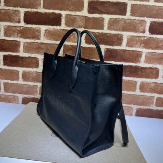 Replica Borsa piccola con logo 674822 Nera