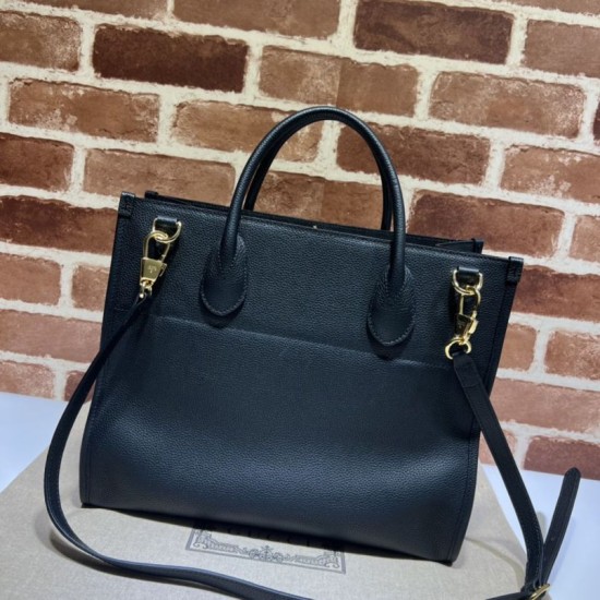 Replica Borsa piccola con logo 674822 Nera