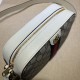 Replica Borsa a tracolla piccola Ophidia 681064 Marrone