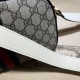 Replica Borsa a tracolla piccola Ophidia 681064 Marrone