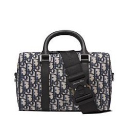 Replica Borsa Christian Dior Lingot 26 blu scuro