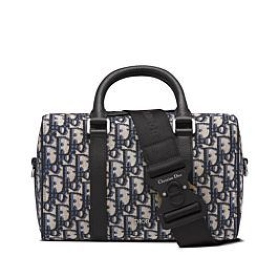 Replica Borsa Christian Dior Lingot 26 blu scuro