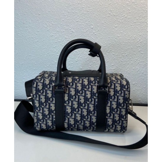 Replica Borsa Christian Dior Lingot 26 blu scuro