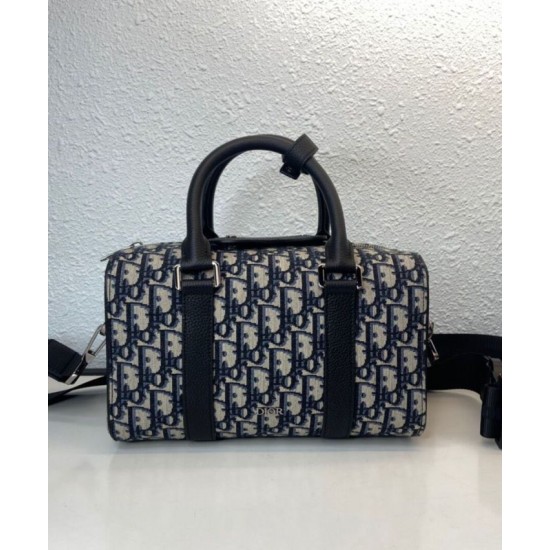 Replica Borsa Christian Dior Lingot 26 blu scuro