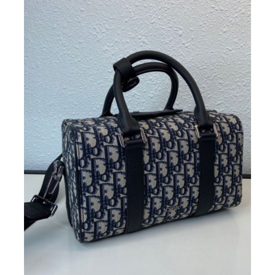 Replica Borsa Christian Dior Lingot 26 blu scuro