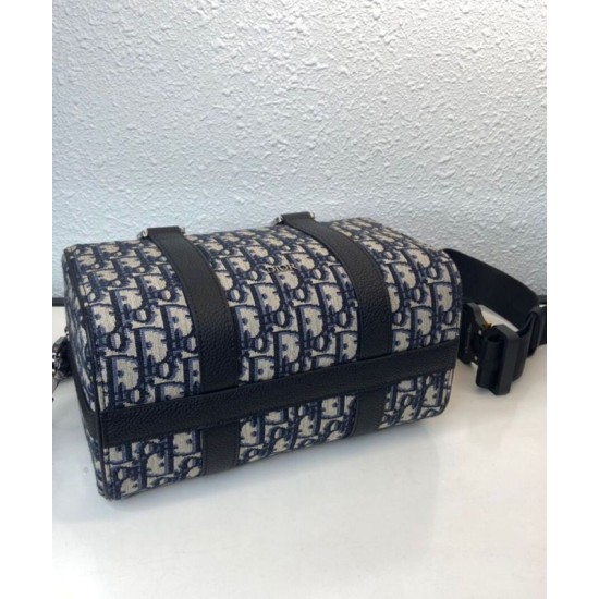 Replica Borsa Christian Dior Lingot 26 blu scuro