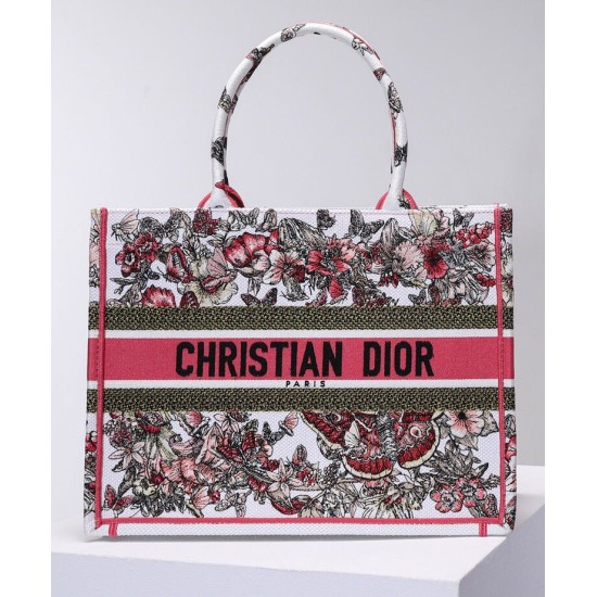 Replica Christian Dior Borsa piccola Dior Book Tote Peachblow