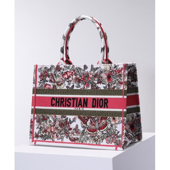 Replica Christian Dior Borsa piccola Dior Book Tote Peachblow