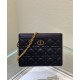 Replica Astuccio Christian Dior Caro con cerniera nero Replica Astuccio Christian Dior Caro con cerniera nero