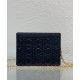 Replica Astuccio Christian Dior Caro con cerniera nero Replica Astuccio Christian Dior Caro con cerniera nero
