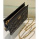 Replica Astuccio Christian Dior Caro con cerniera nero Replica Astuccio Christian Dior Caro con cerniera nero