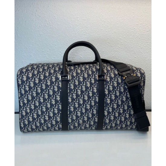 Replica Borsa Christian Dior Lingot 50 blu scuro
