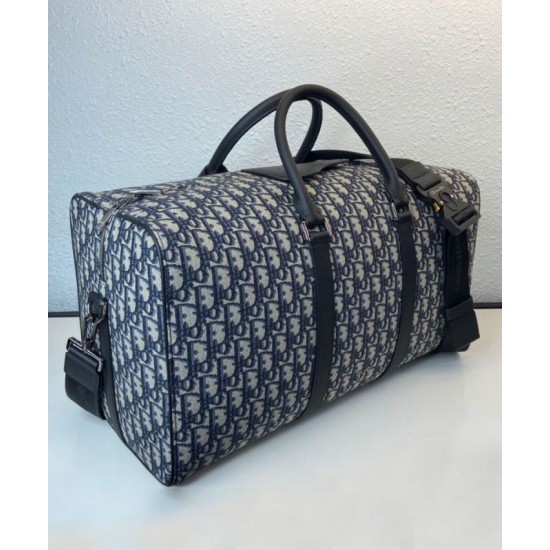 Replica Borsa Christian Dior Lingot 50 blu scuro