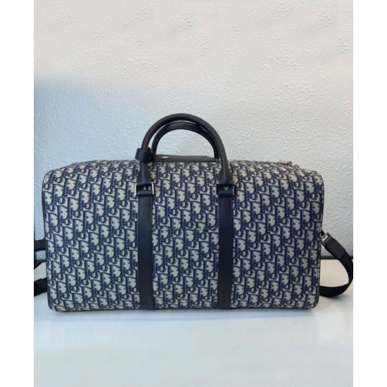 Replica Borsa Christian Dior Lingot 50 blu scuro