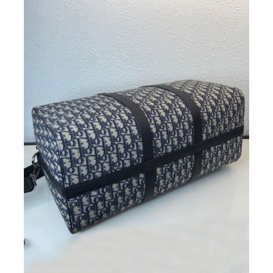 Replica Borsa Christian Dior Lingot 50 blu scuro