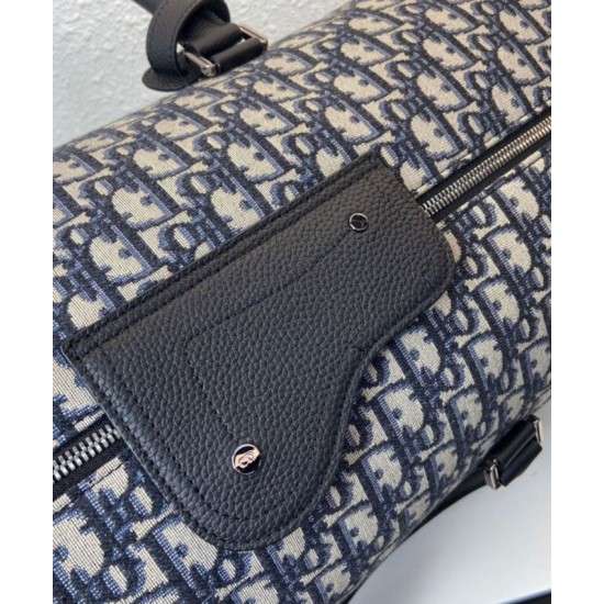 Replica Borsa Christian Dior Lingot 50 blu scuro