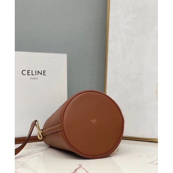 Replica Celine Teen Bucket 16 197573 Caffè