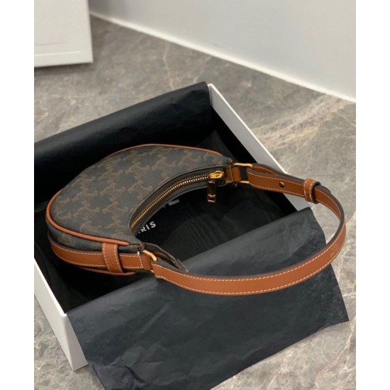 Replica Celine Mini Ava In Tela Triomphe E Pelle Di Vitello Marrone Replica Celine Mini Ava In Tela Triomphe E Pelle Di Vitello Marrone