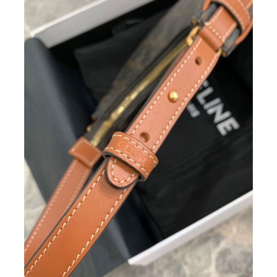 Replica Celine Mini Ava In Tela Triomphe E Pelle Di Vitello Marrone Replica Celine Mini Ava In Tela Triomphe E Pelle Di Vitello Marrone