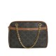 Replica Celine Patapans Medio In Tela Triomphe Marrone