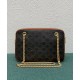 Replica Celine Patapans Medio In Tela Triomphe Marrone