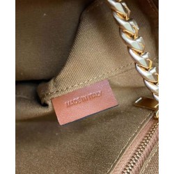Replica Celine Patapans Medio In Tela Triomphe Marrone