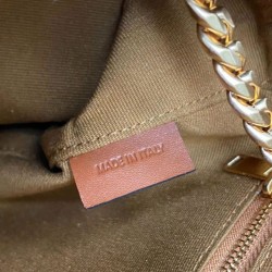 Replica Celine Patapans Medio In Tela Triomphe Marrone