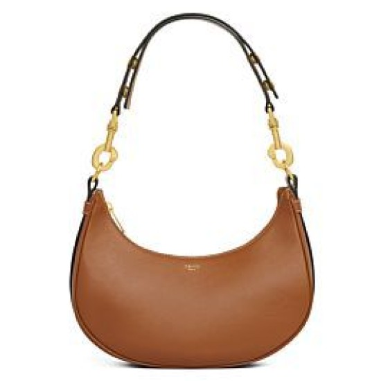 Replica Borsa Celine Ava Con Tracolla Media In Pelle Di Vitello Liscia Caffè