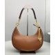 Replica Borsa Celine Ava Con Tracolla Media In Pelle Di Vitello Liscia Caffè