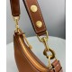 Replica Borsa Celine Ava Con Tracolla Media In Pelle Di Vitello Liscia Caffè