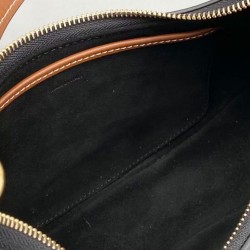 Replica Borsa Celine Ava Con Tracolla Media In Pelle Di Vitello Liscia Nera