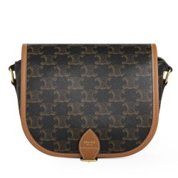 Replica Borsa Celine Folco Media Marrone