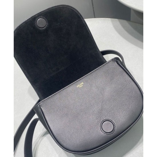 Replica Celine Folco Cuir Triomphe 198263 Nero