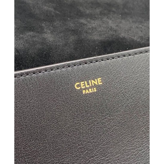 Replica Celine Folco Cuir Triomphe 198263 Nero